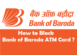 bank of baroda atm card block toll free number near